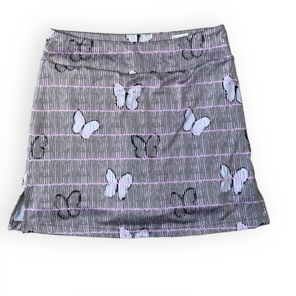 Golftini Social Butterfly Golf Active Skort Size L Preppy Athleisure